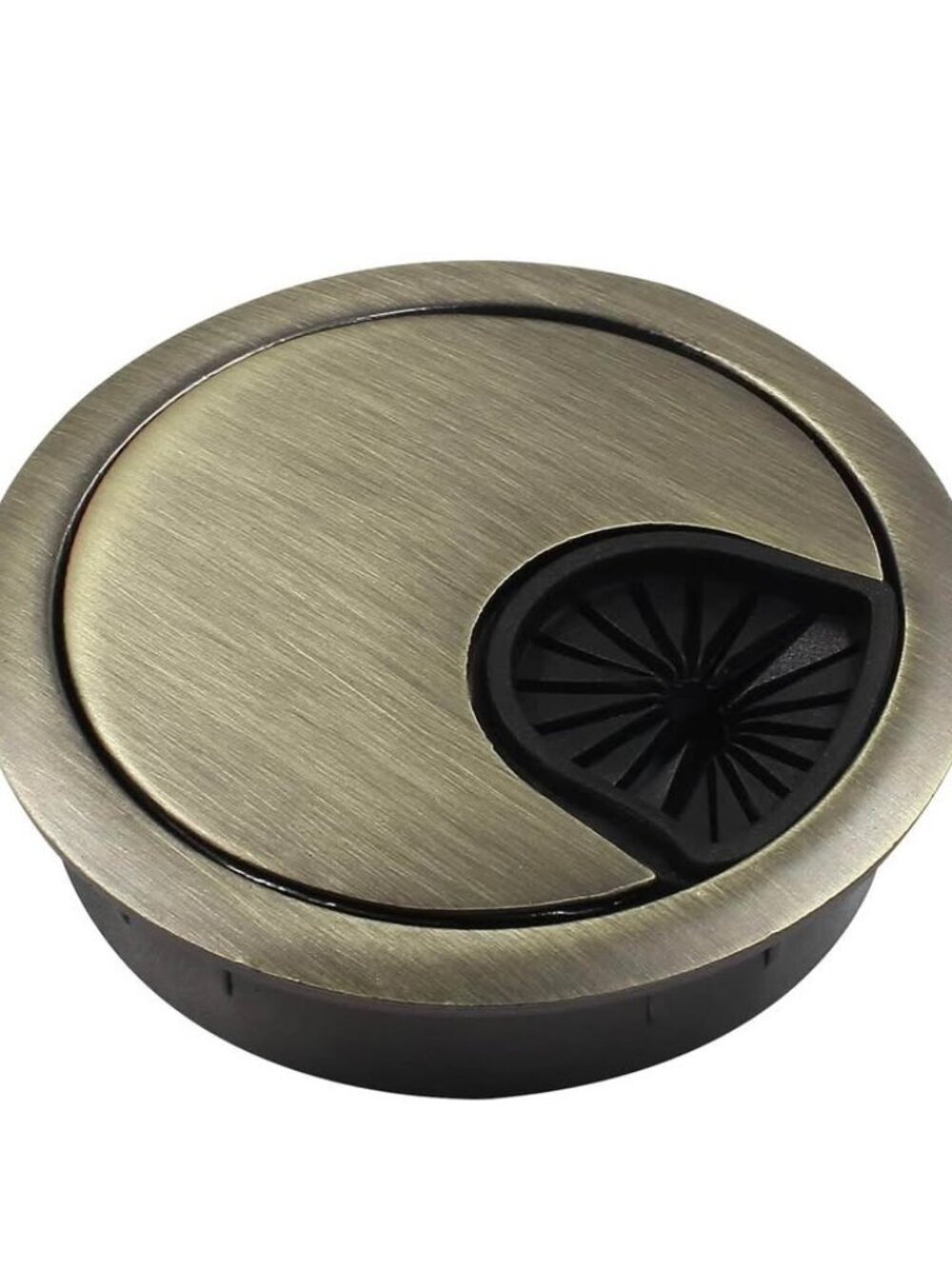 Cable Hole Cover, 2Inch/50mm Zinc Alloy